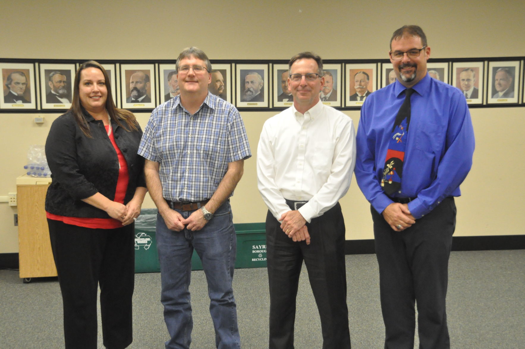 PSBA recognizes dedication on Sayre School Board